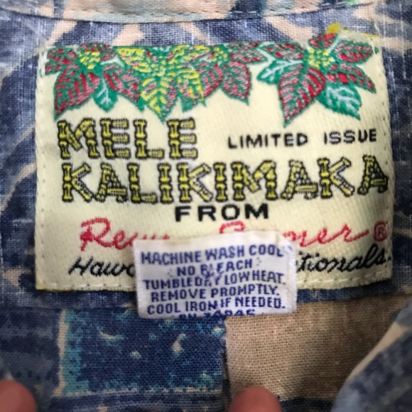 🎄$32 LIMITED EDITION 1996 - REYN SPOONER - SIZE M - Picture 7 of 8